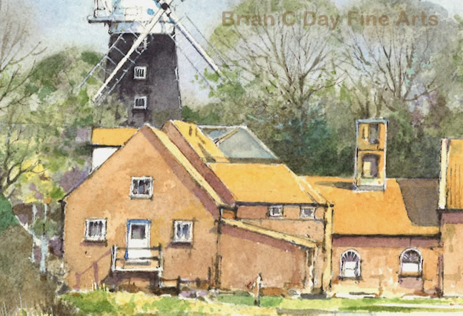 Burnham Mill, Norfolk  Detail